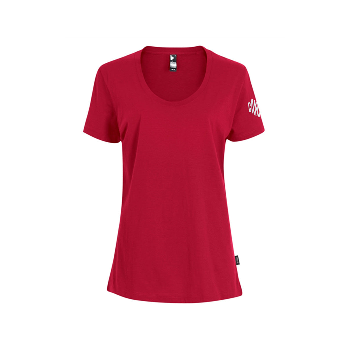 Women's red t-shirt