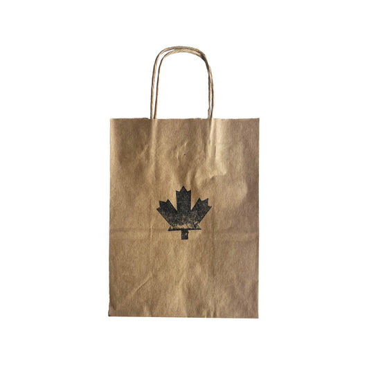 Destination Canada Branded Kraft Paper Bag